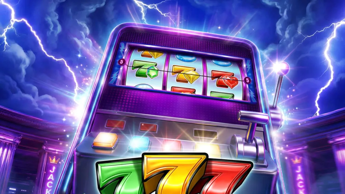 777 Wheel Blitz سلاٹ گیم کا نیون اور کلاسک ڈیزائن