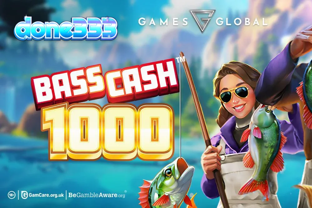 Bass Cash 1000 سلاٹ گیم کا ایک منظر